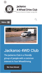 Mobile Screenshot of jackaroo4wdclub.org.au